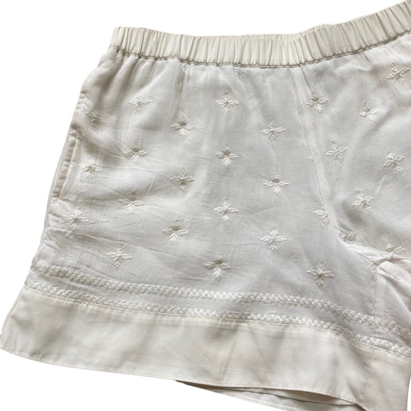 Anthropologie Elevenses Costa Maya Embroidered Shorts - Picture 4 of 12